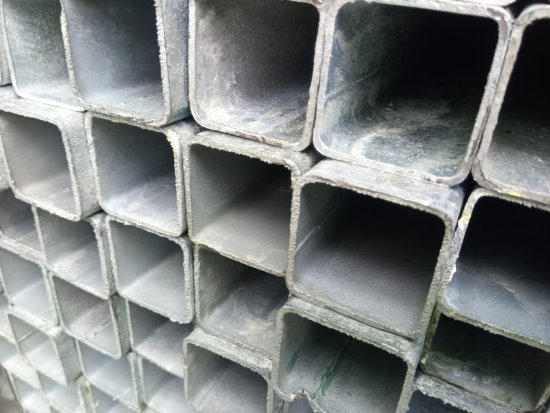 Steel Metal Tubes hot dip galvanized 20x20 mm